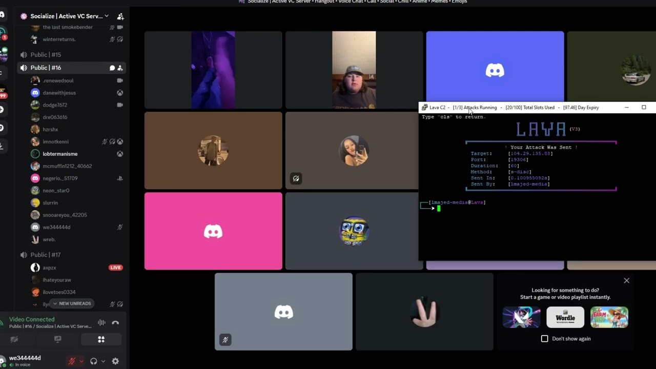 BOTNET VS DISCORD | LAVA C2 BEST BOTNET/C2 2026 !!