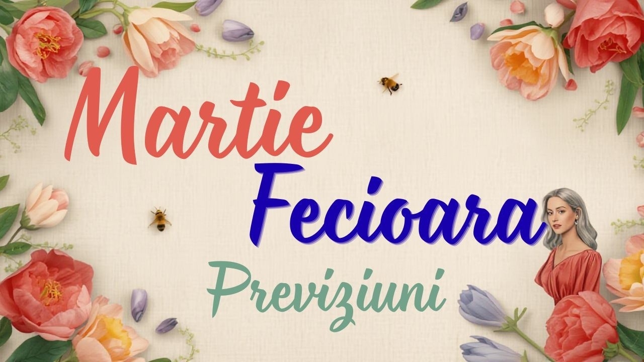 FECIOARĂ ♍️ — MARTIE  Independență financiară; progres lent dar sigur și în plan afectiv.