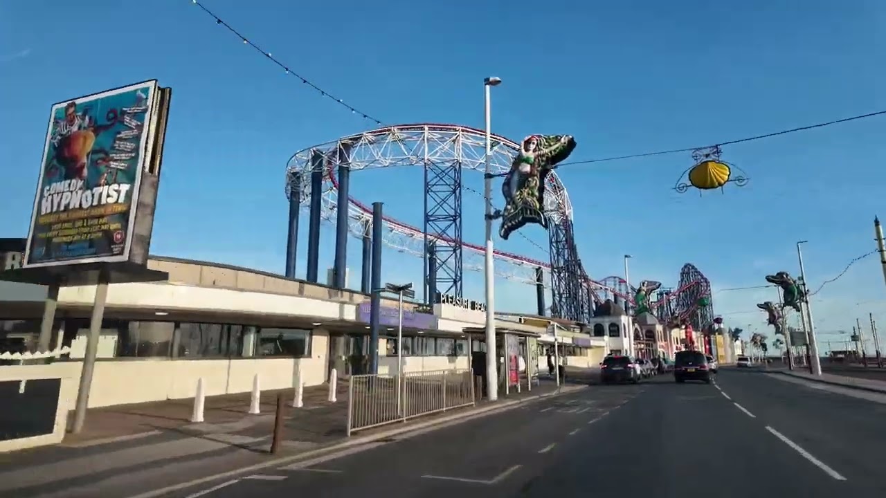 Friday evening #blackpool #backstreets #drivearound with #higgitt