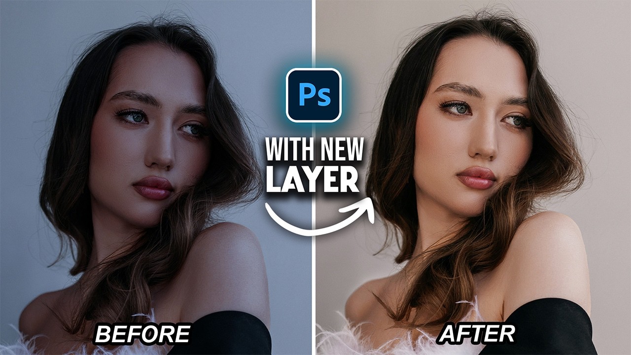 Lighten Skin Tones Fast with This New Photoshop 2026 Adjustment Layer