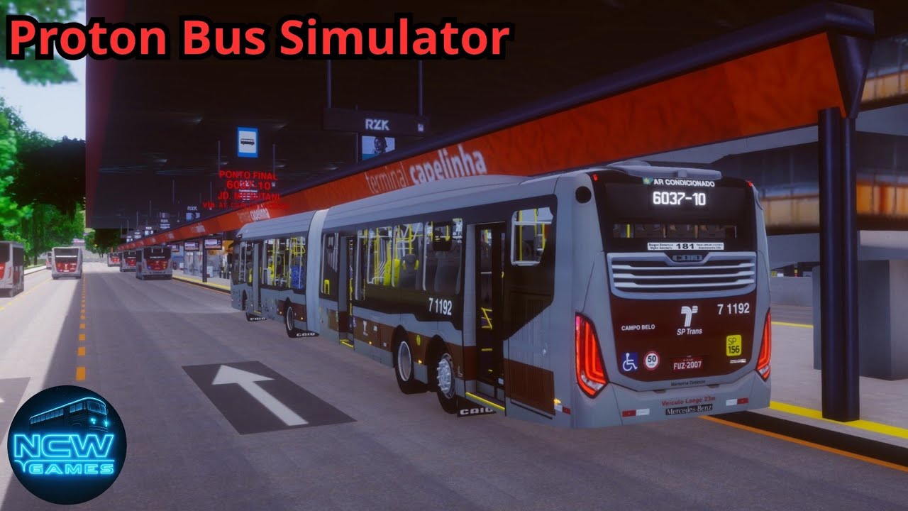 Proton Bus Simulator Mapa | Capão Redondo 6037-10 Terminal Capelinha