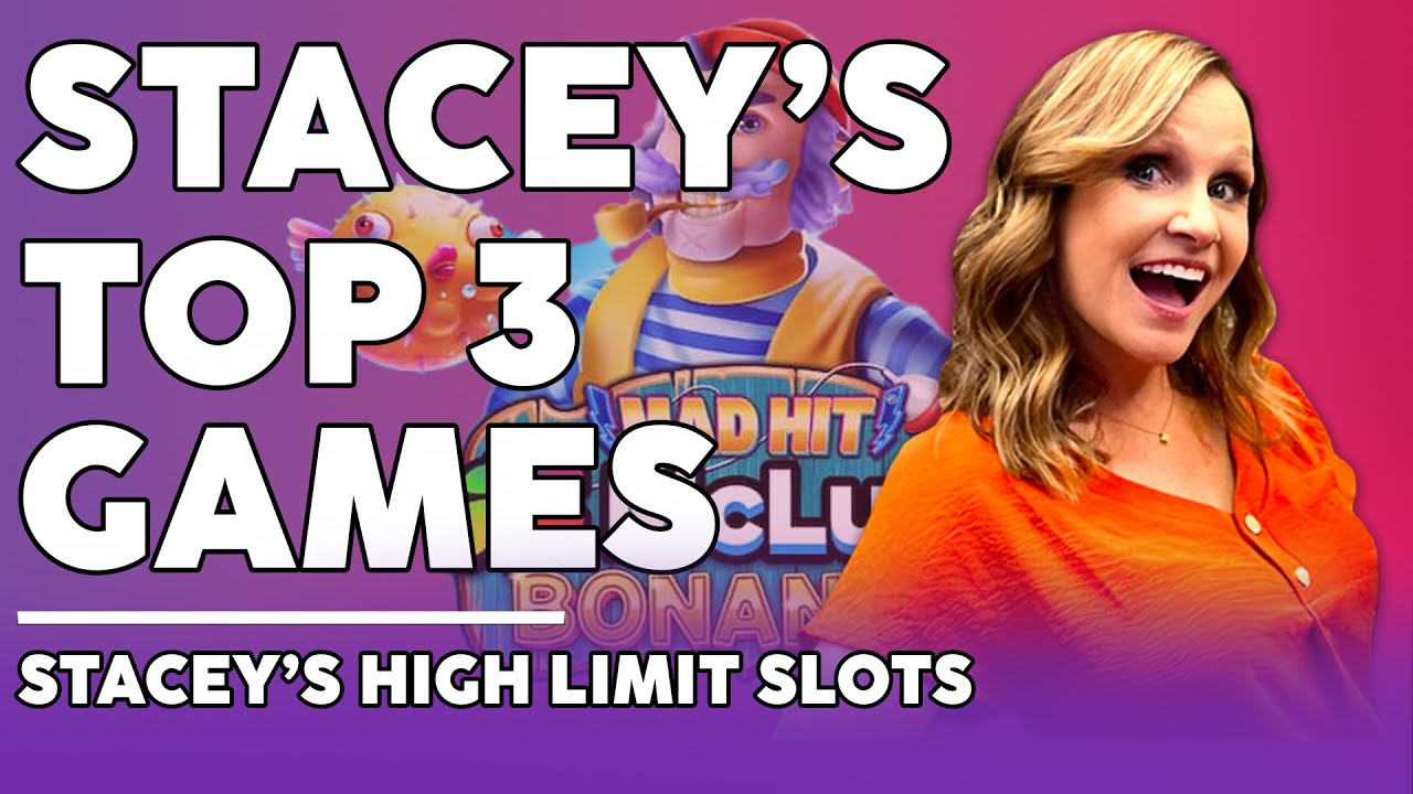TOP 3 FAVOURITE GAMES | McLuck x Stacey's High Limit Slots