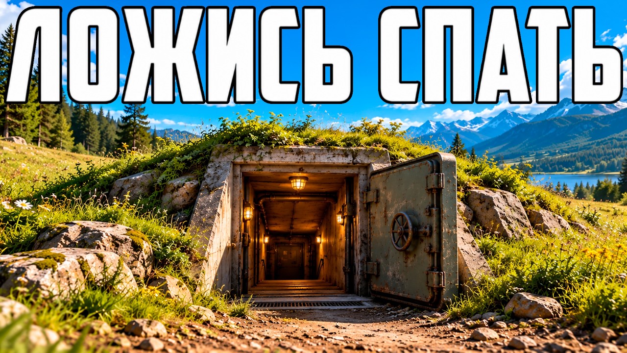 ЛОЖИСЬ СПАТЬ ПОКА Я РАССТАВЛЯЮ ПРИПАСЫ В БУНКЕРЕ