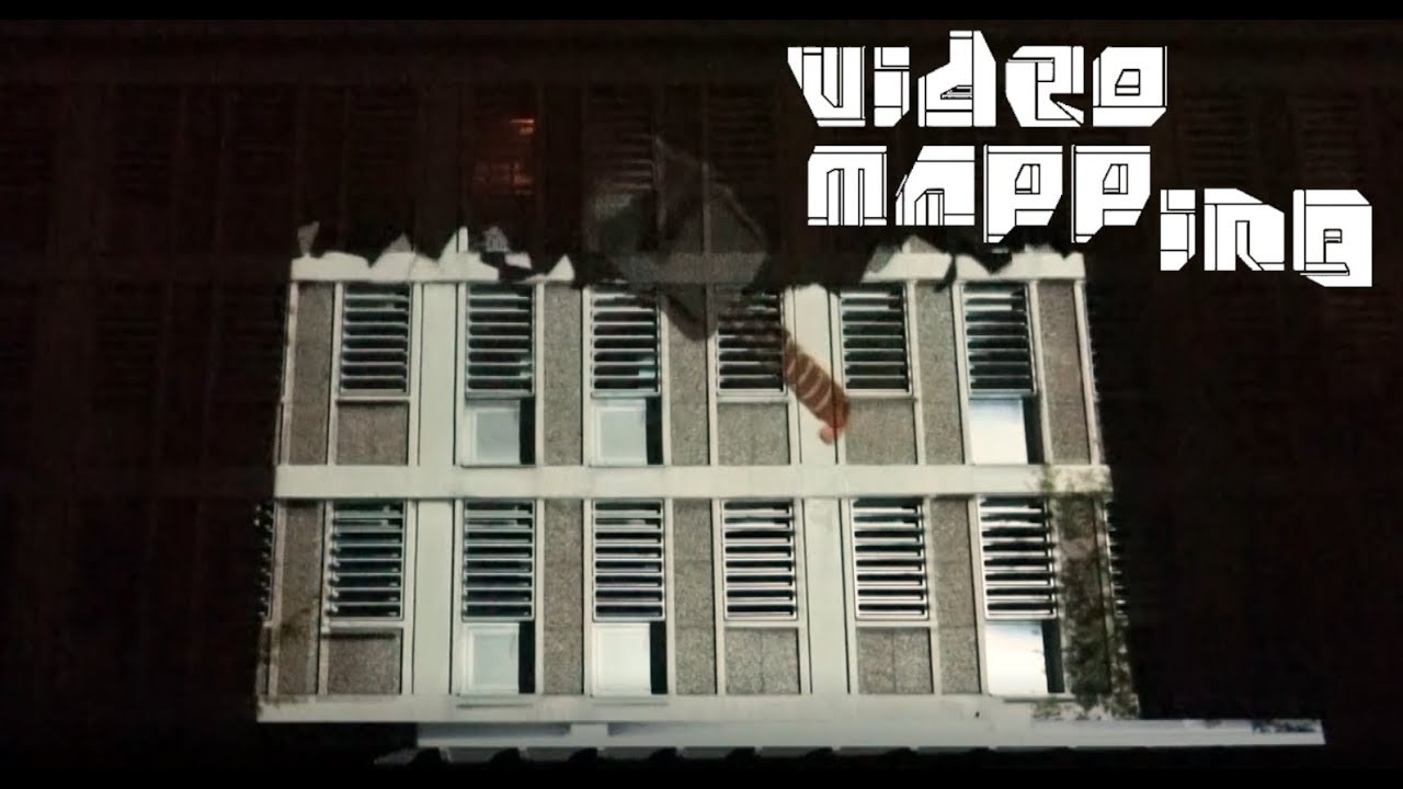 VIDEOMAPPING Soirée des 60 ans du Lycée Jean Mermoz YAKAVOIR