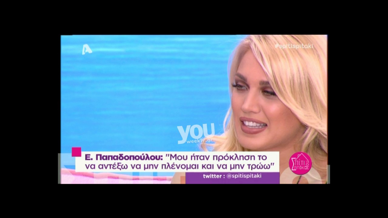 Youweekly.gr: Η Ειρήνη Παπαδοπούλου μιλά για το Survivor (1ο μέρος)