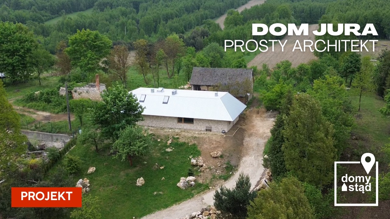 domy stąd - seria JURA - Projekt - Dom Jura - Prosty architekt