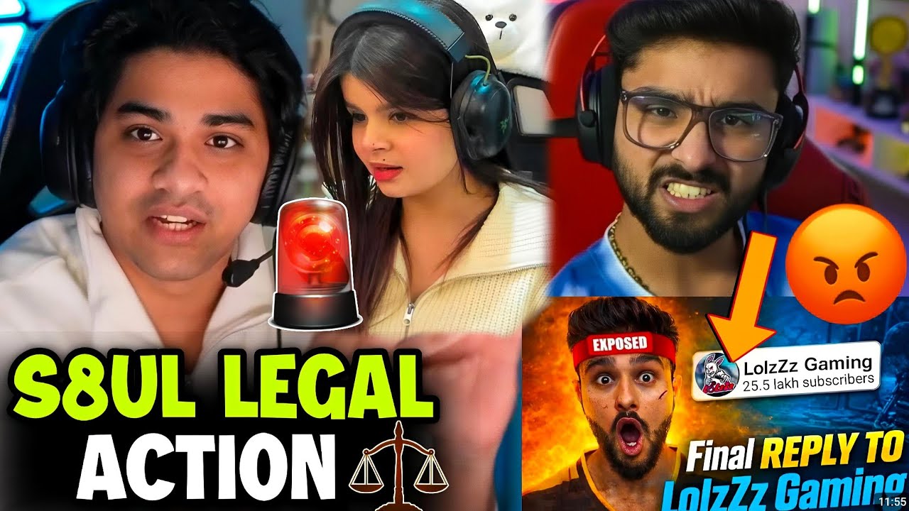 Streamsniper Crossed the Line😡 Abuse Krutika S8UL Legal Action⚖️ Lolzz Brutal Reply SOUVIKD🥶