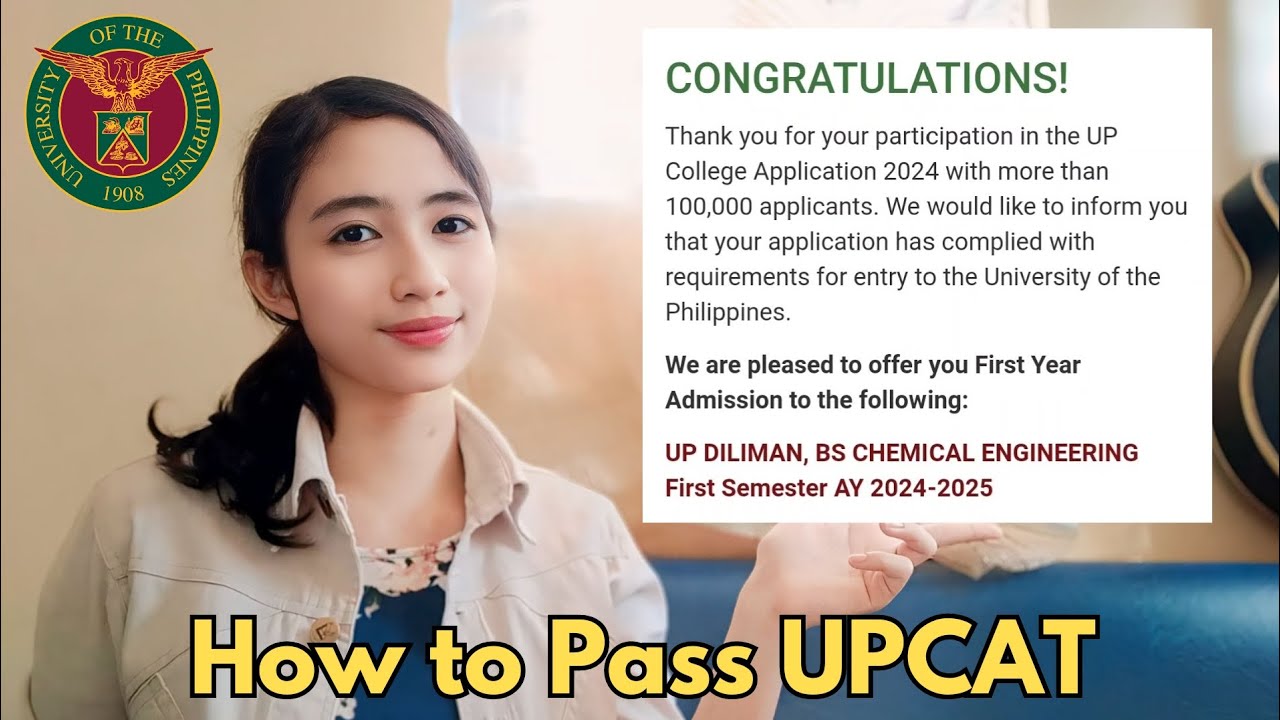 UPCAT How to Pass ✧⁠*。FREE Reviewers and Tips • UP Diliman • All You Need to Know Guide