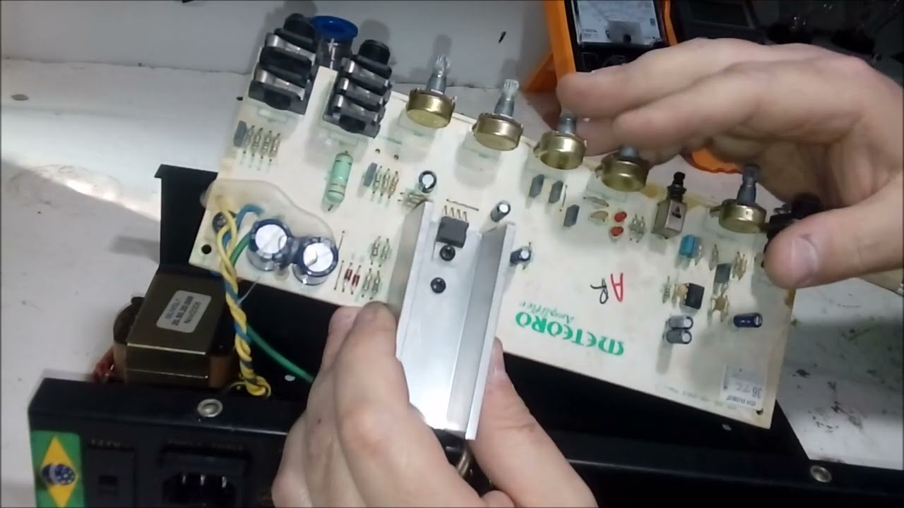 Conserto Cubo Meteoro Atomic Drive 20w ruído chiado