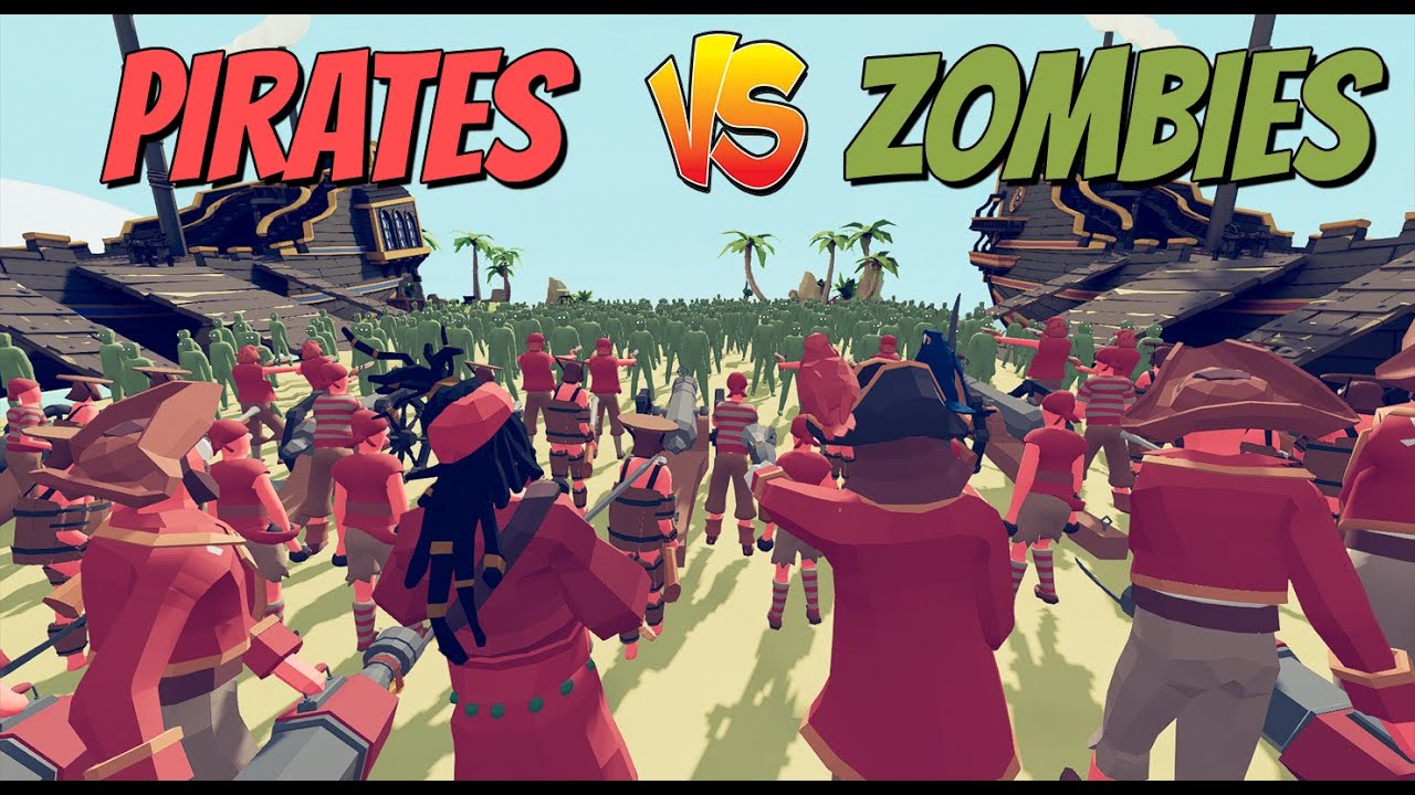 TABS - PIRATES VS ZOMBIES: ALL FACTION ZOMBIE INVASION