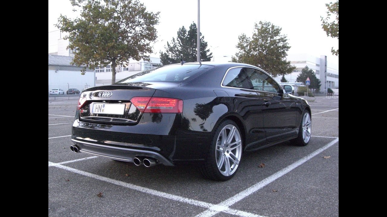 Audi S5 Coupe 4.2 V8 Tiptronic with CAPRISTO FLAP EXHAUST exhaust Sound Auspuff Sportauspuff