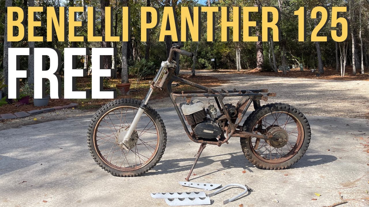 FREE 1972 Benelli Panther 125 #vintagemotorcycles #benelli #motorcyclerewind