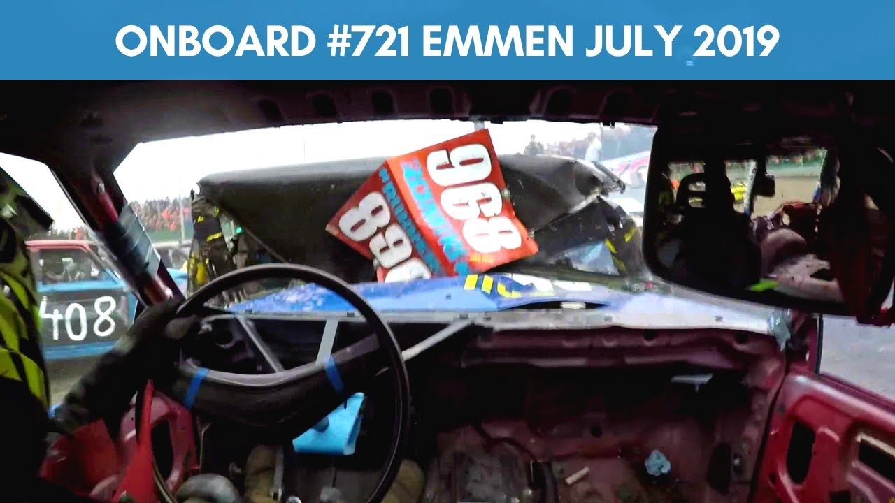 Onboard #721 Sam Borre - Unlimited Banger Racing Teamrace Speedway Emmen 13-7-2019