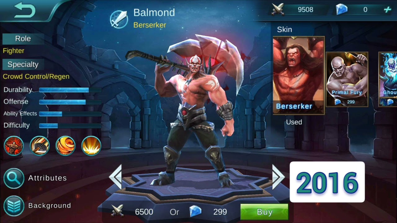 BALMOND EVOLUTION 2016-2021