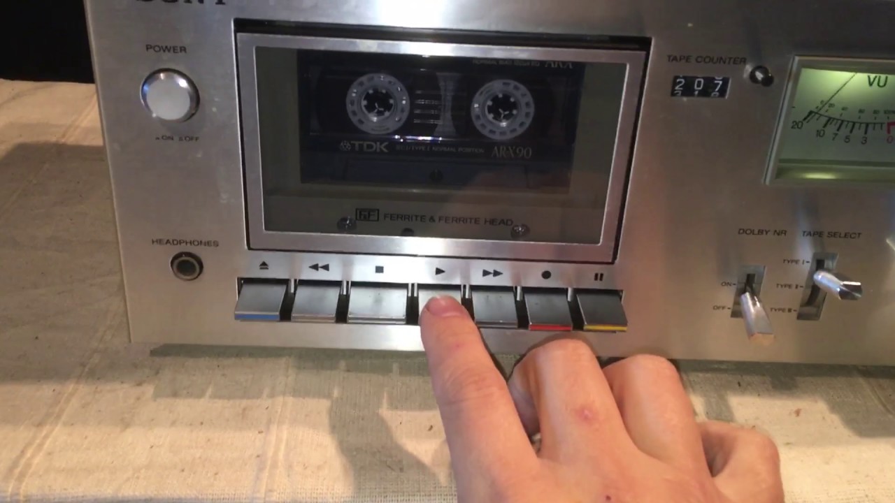 1970's SONY TC-K15 Stereo Cassette Deck