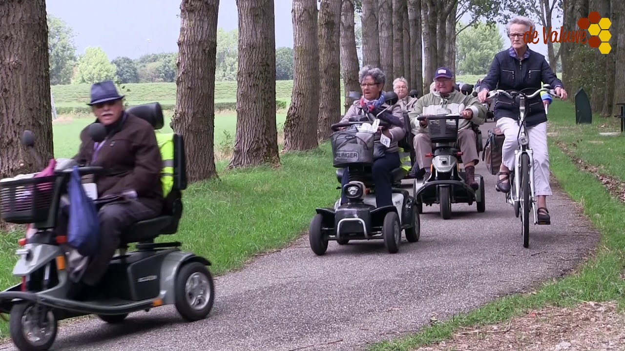 Scootmobiel tocht Cuijk 2018