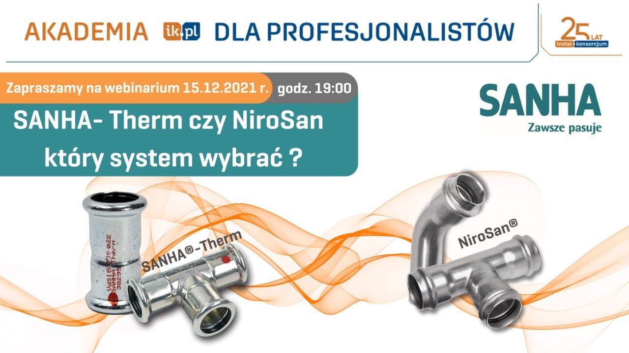 SANHA – Therm czy NiroSan, który system wybrać?