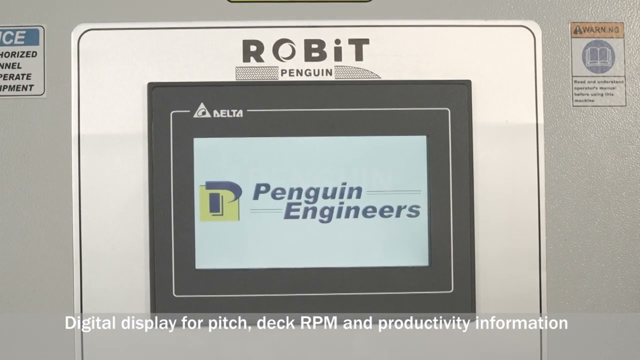 PENGUIN Rotary Wire Braider - Model: ROBiT