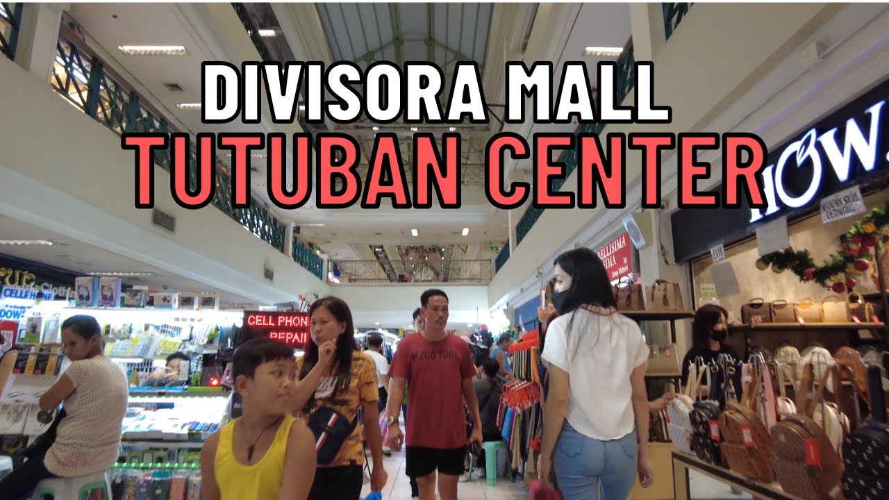 [4K] TUTUBAN SHOPPING CENTER  2023 MID-YEAR MALL TOUR I PHILIPPINES SHOPPING MALL