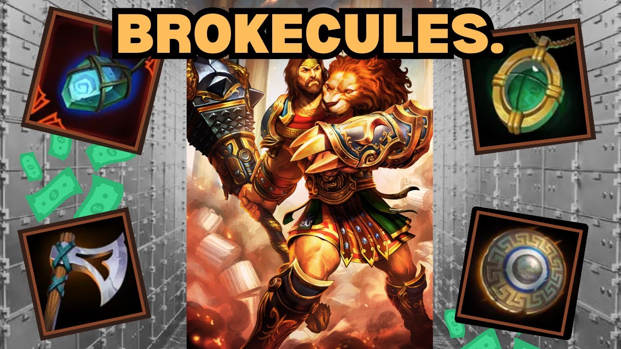 The Story Of Brokecules - Troll Thursdays Hercules Solo Smite 2 Gameplay