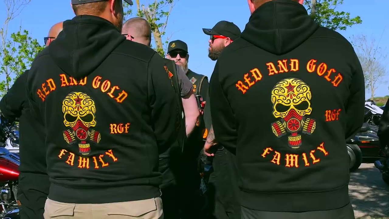 RED AND GOLD FAMILY - BANDIDOS MC | SCANDINAVIAN RUN 2022 | SUPER RALLY HARLEY DAVIDSON 2022 - ÖLAND