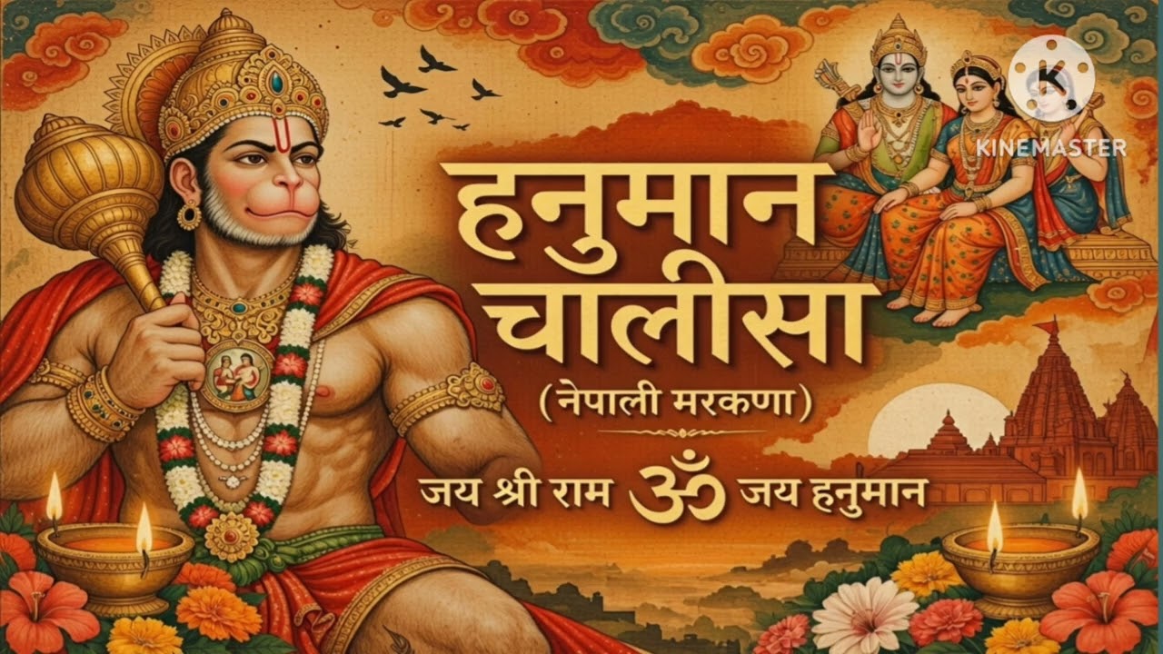 हनुमान चालीसा नेपाली | Hanuman Chalisa Nepali Version | Powerful Bhajan | hanuman chalisa