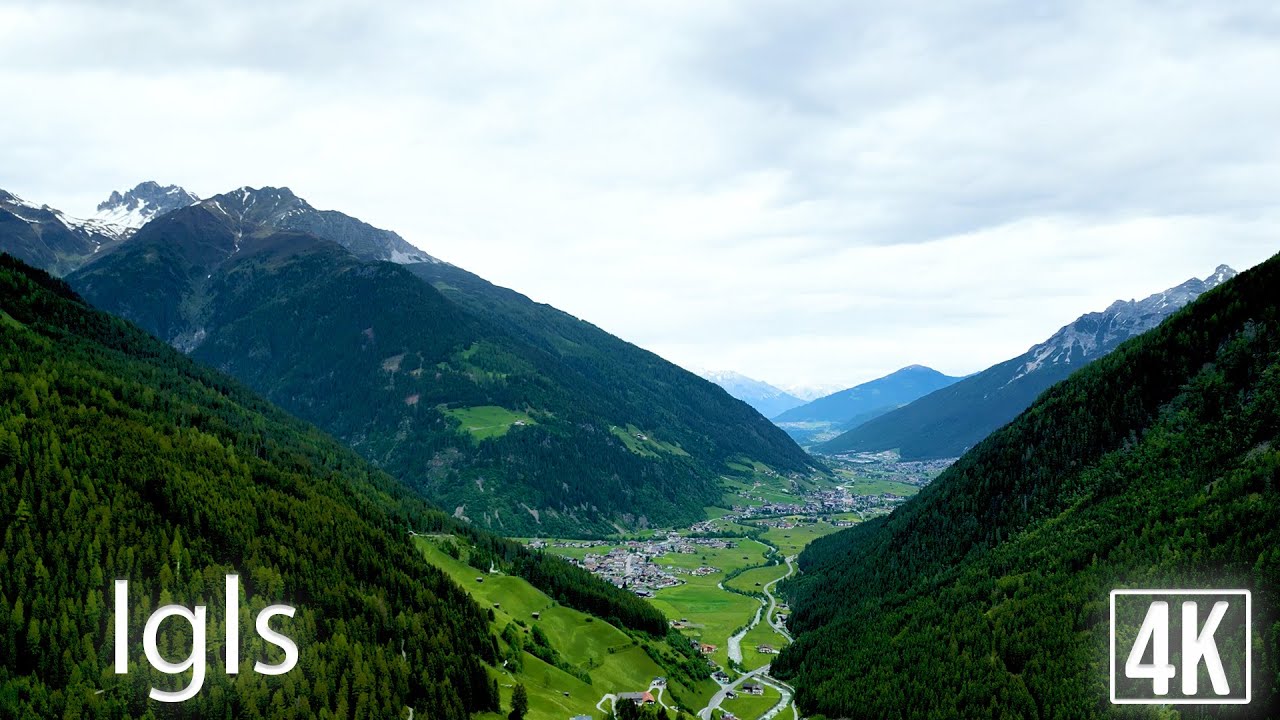 Igls, Austria: A Serene Drone Journey Over Alpine Beauty