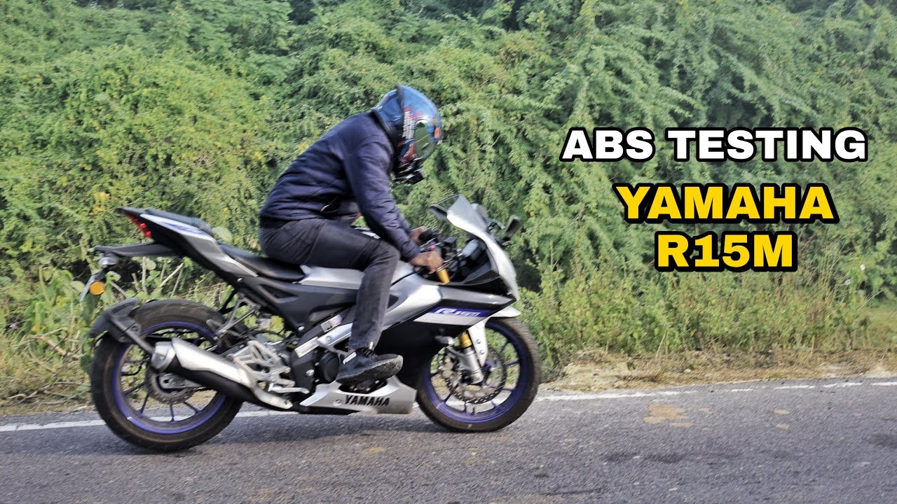 ABS Testing In Yamaha R15M | Kitni door rukegi Ye Bike🤦