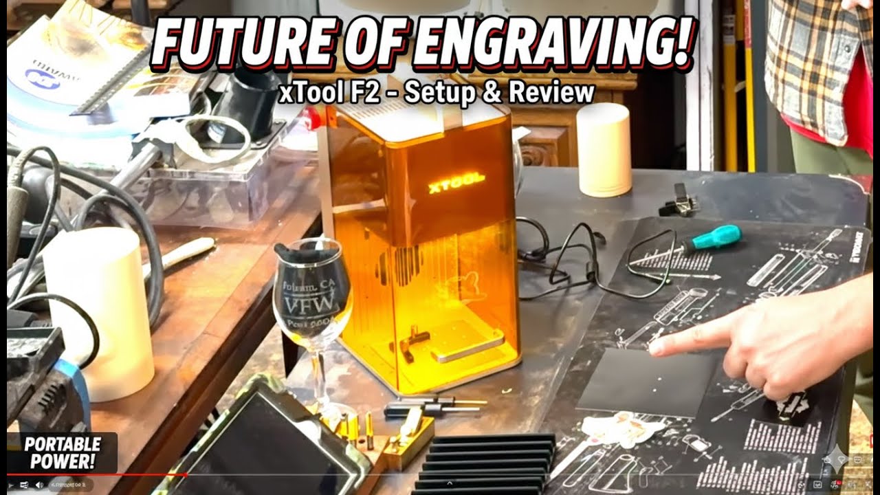 Setting up the Future of Portable Engraving - xTool F2