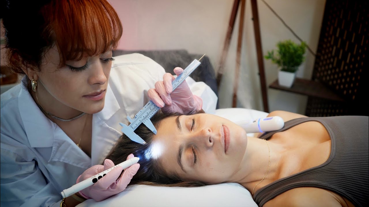 ASMR Medical Skin Check, Mole Mapping & Assessment [Face & Chest] @Mad P ASMR | Soft Spoken Roleplay