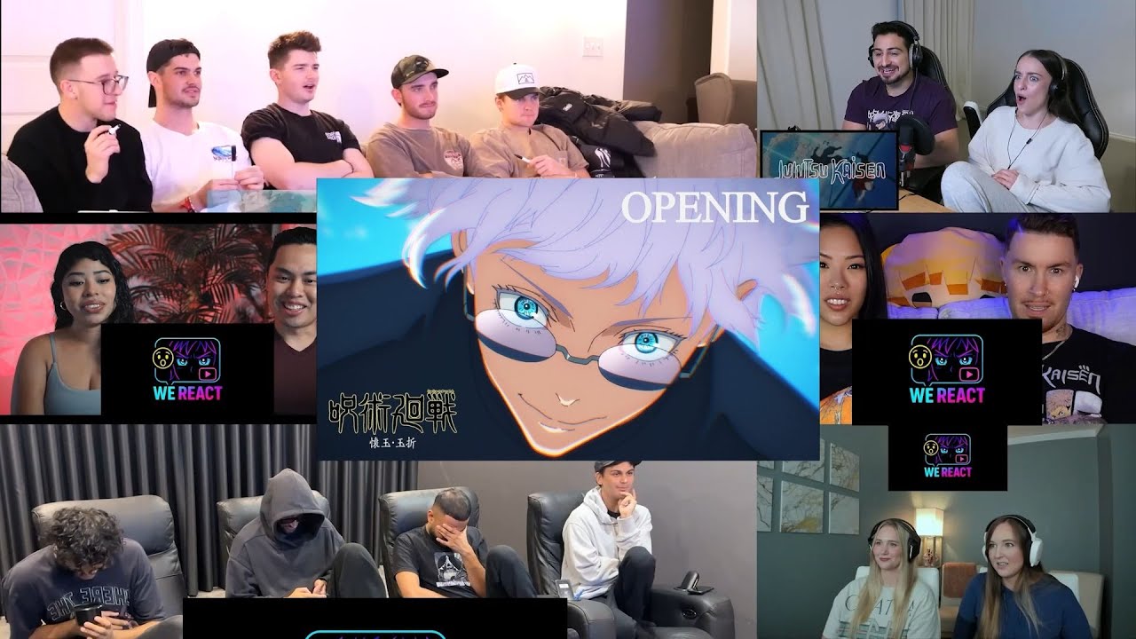 Jujutsu Kaisen Opening 3 Reaction Mashup 呪術廻戦OP3