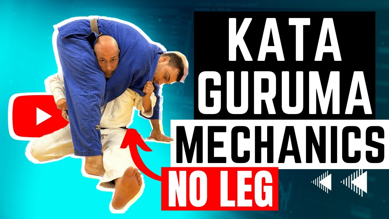 How to do Kata Guruma with Animations (Kata guruma no leg for IJF judo)