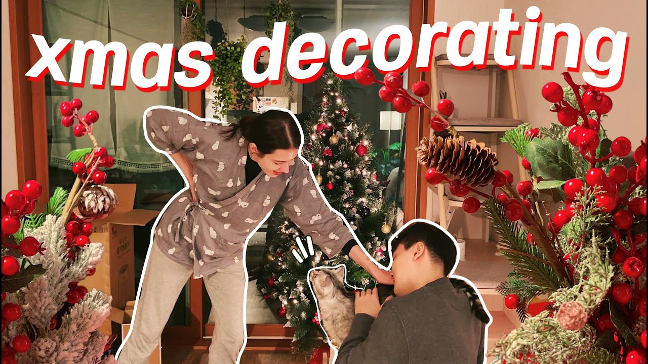 Life in Seoul, Korea 🎄 Christmas Decor in Our New Apartment | VLOG