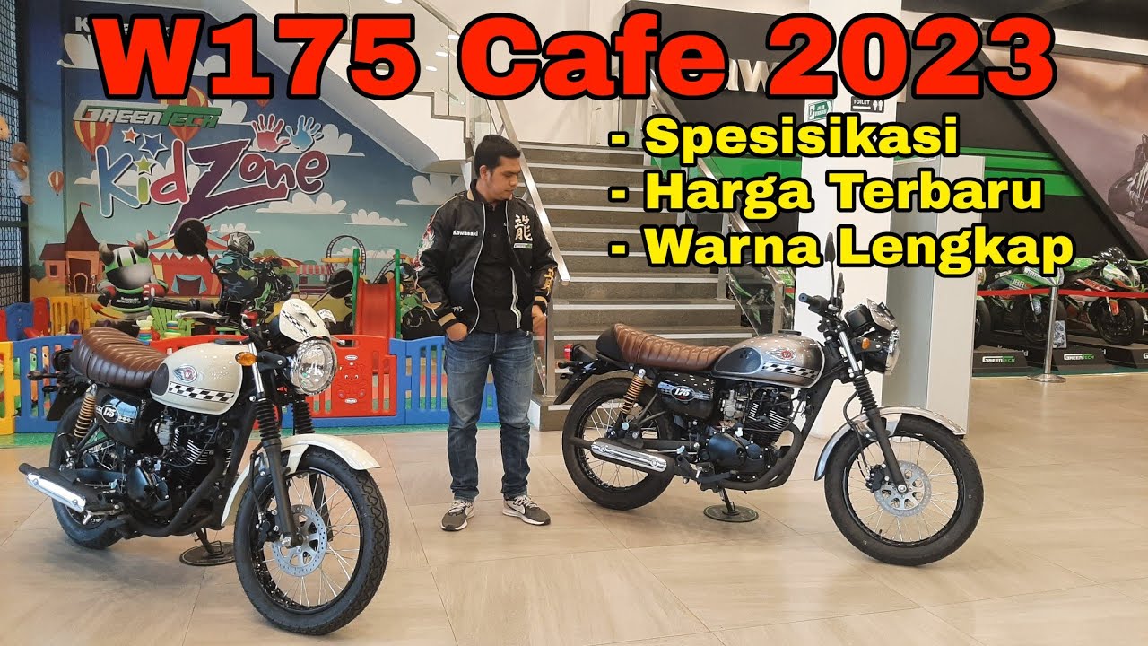 W175 CAFE 2023 | Spesifikasi, Warna Lengkap, Dan Harga Terbaru.