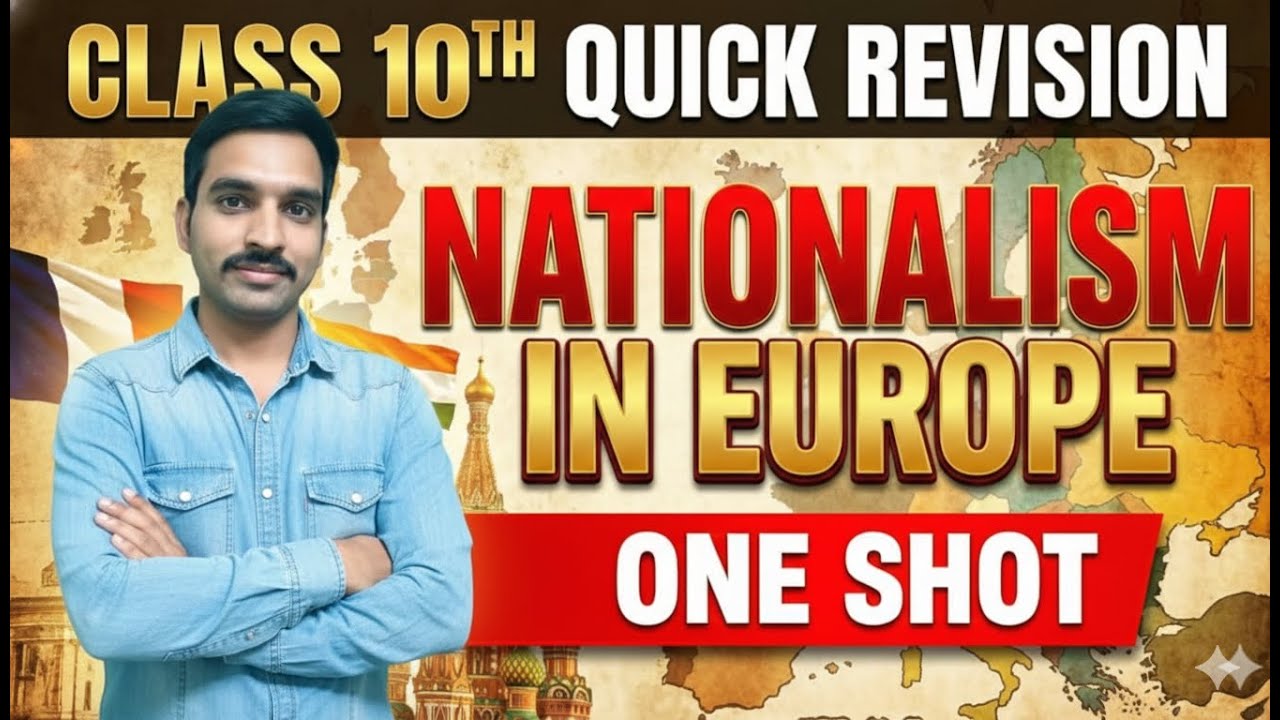 Nationalism in Europe class10th Quick Revision #NationalismInEurope #Class10History#QuickRevision