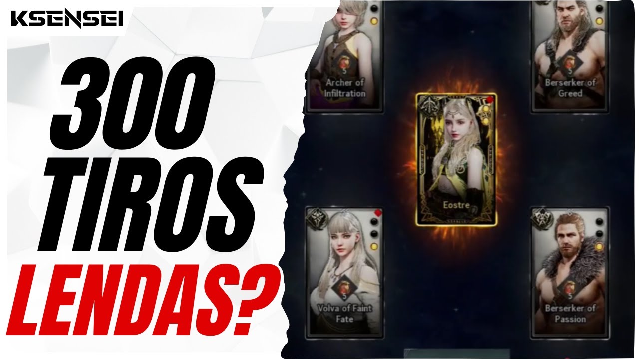 300 Summons e um Sonho! Em busca do Lendário! Legend of Ymir