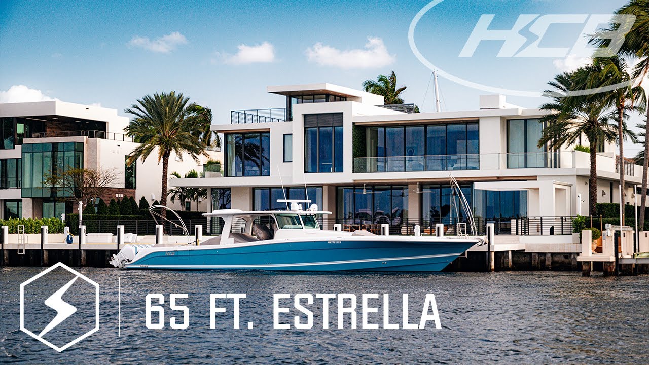 HCB YACHTS | HCB 65' Estrella Center Console Yacht