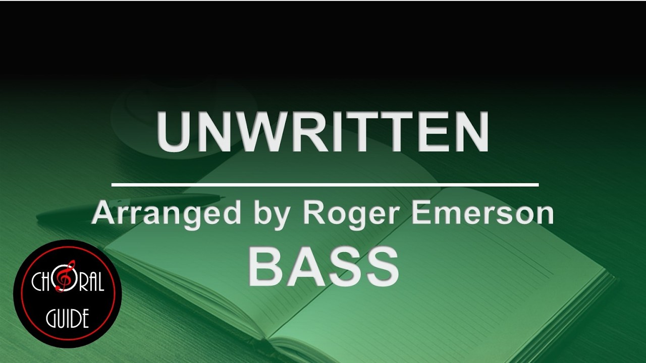 Unwritten - BASS | Arr Roger Emerson