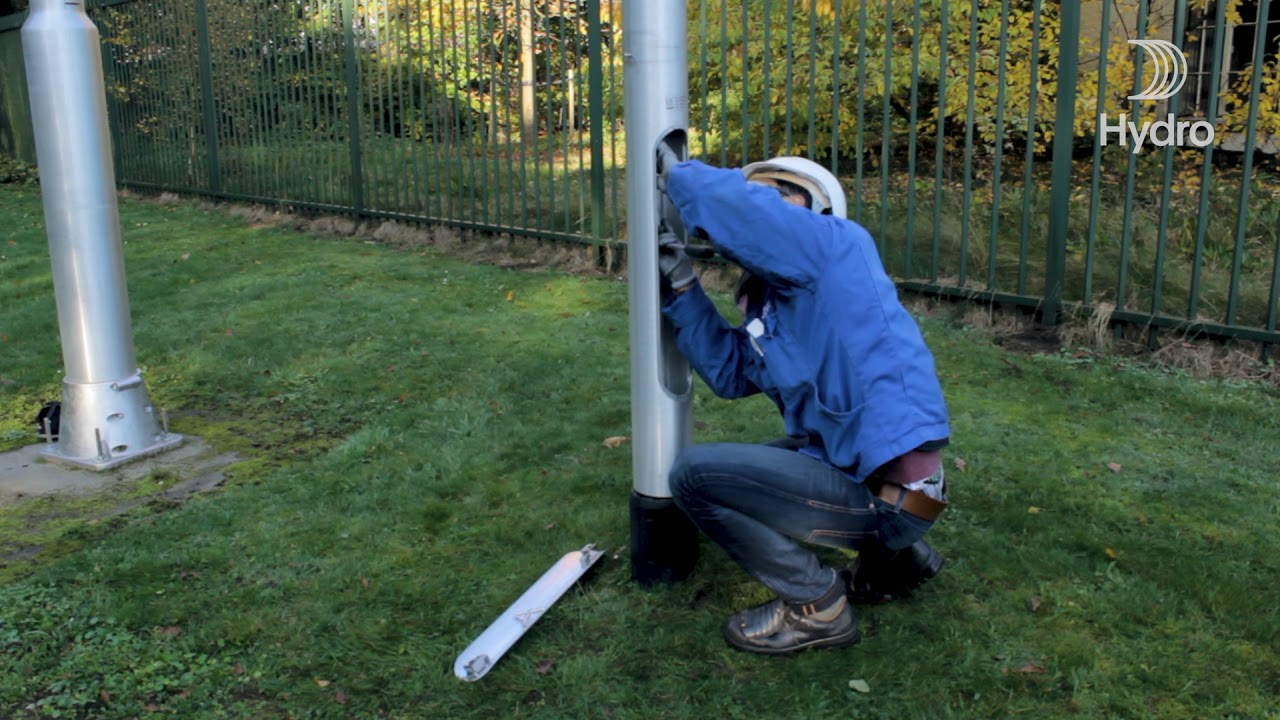 Hydro HiLo column with wedge