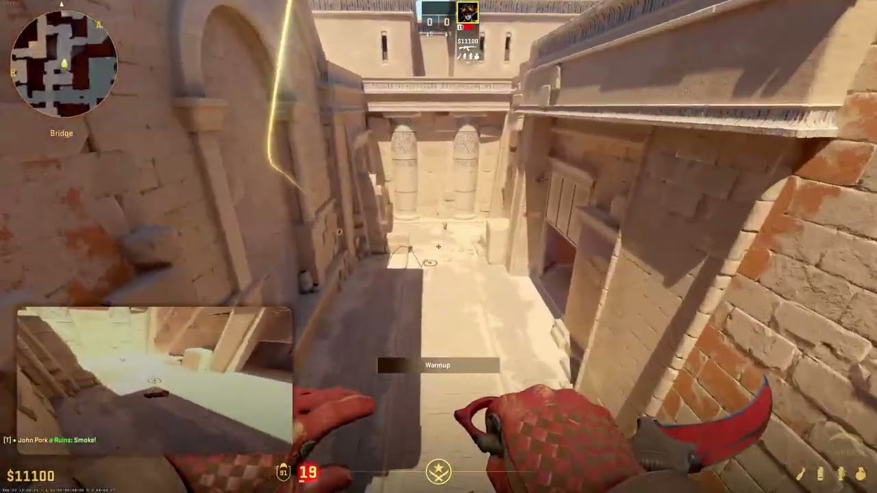 Anubis Temple Smoke From T spawn 