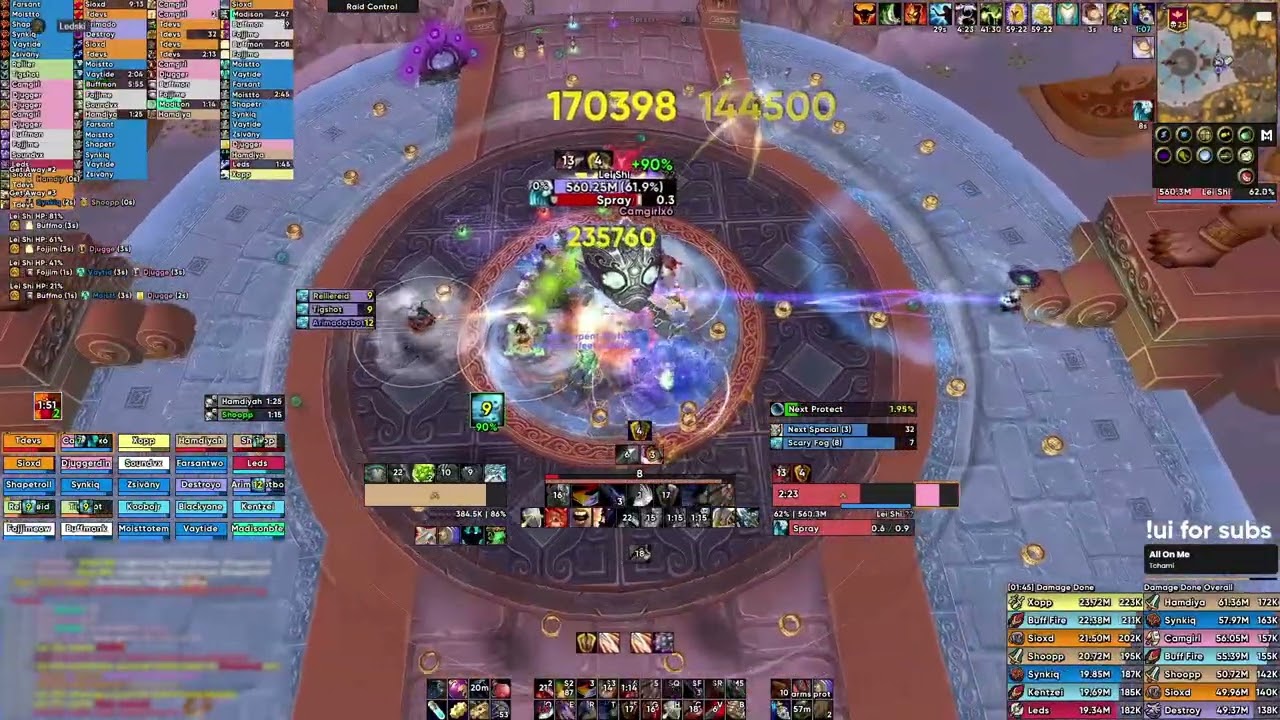 #1 DPS Warrior - Lei Shi | Mists of Pandaria Classic