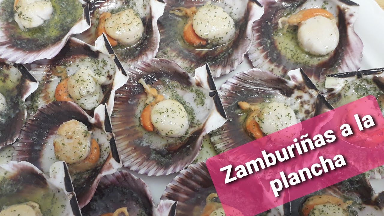 Zamburiñas a la plancha #cocinaconmigo #singluten