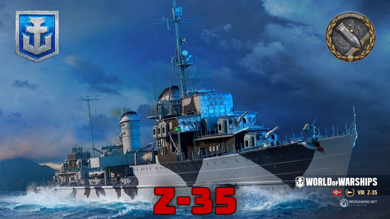 Best destroyer in the game? Z-35 makes her case