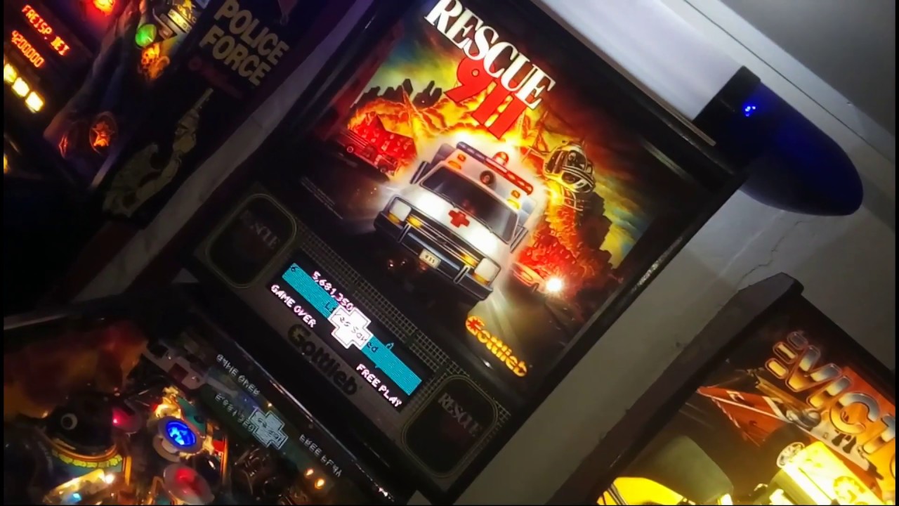Pinball Rescue 911 1994 Gottliebt