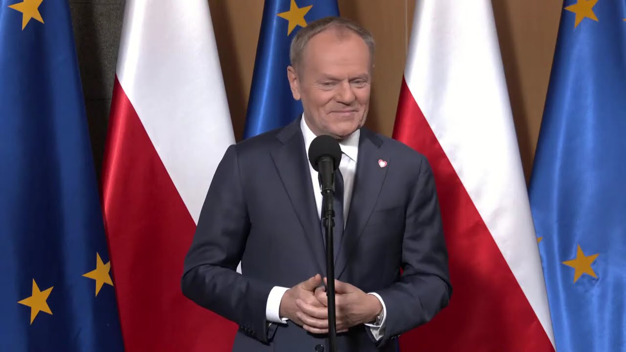 NA ŻYWO |  Oświadczenie Premiera Donalda Tuska dla mediów