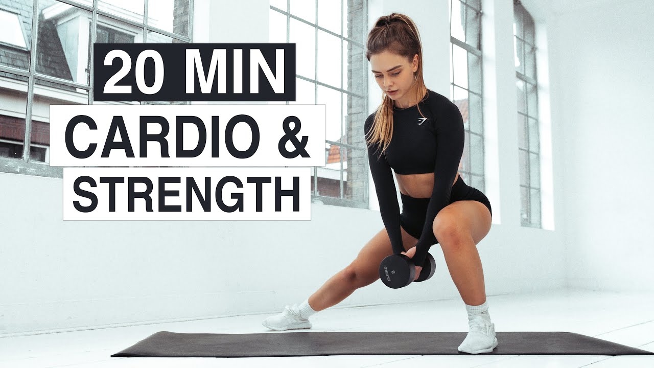 20 MIN STRENGTH & CARDIO WORKOUT FOR A MOOD BOOST
