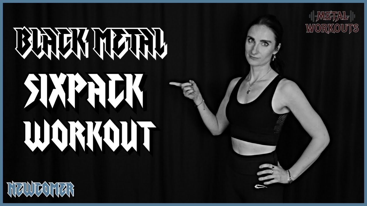 Anf&auml;nger Bauch-Workout (12 Minuten) - BLACK METAL SPECIAL (Remastered)