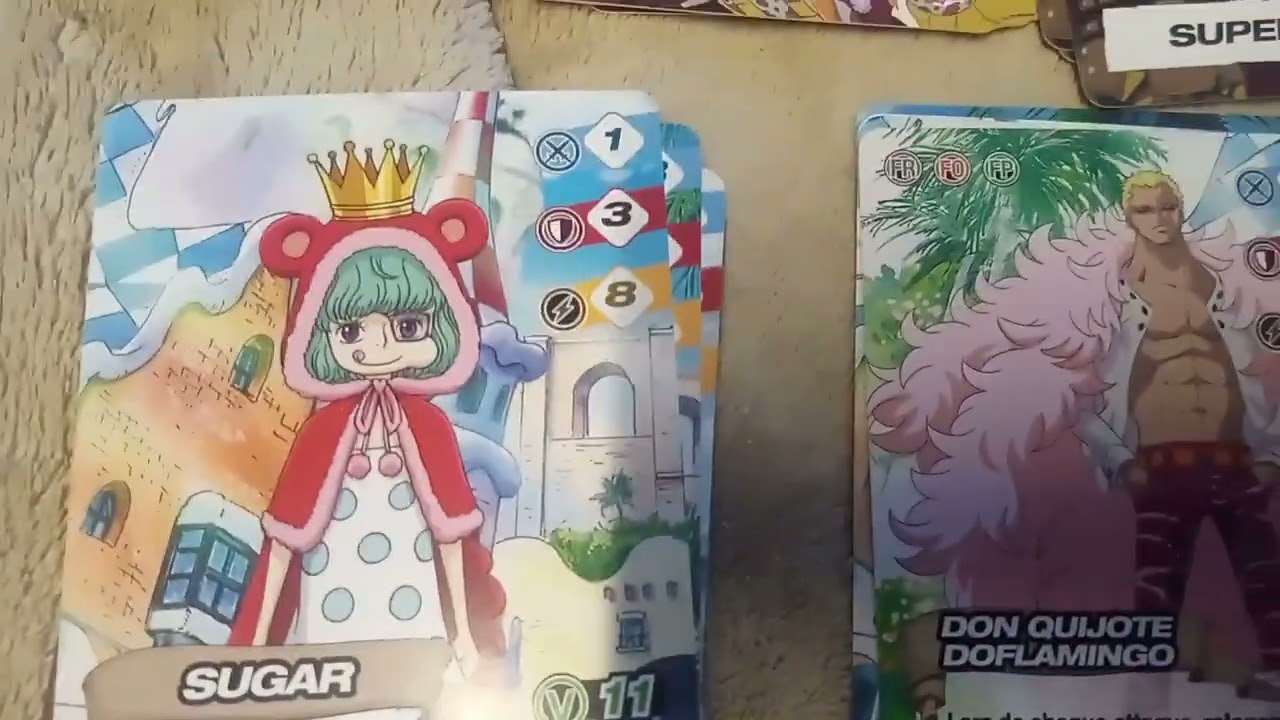 Présentation  d'un Jeu de Société : One Piece - Adventure Island !! Mode Bataille entre Equipages !!