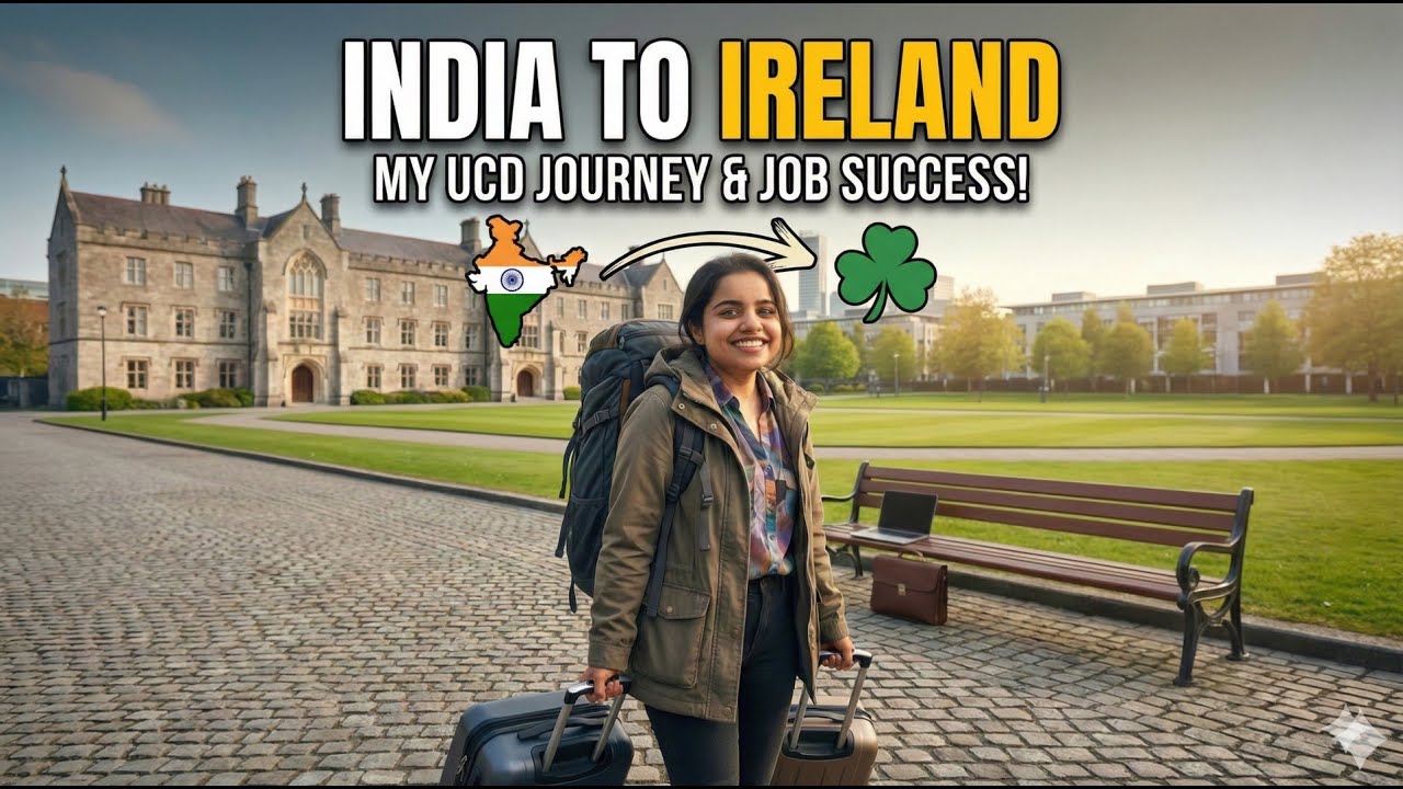 India to Ireland: My Study Abroad Journey & Job Story!