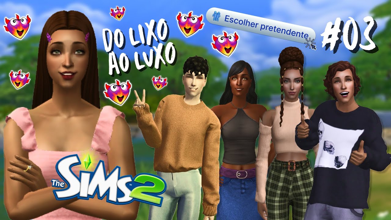 Fomos pedidas em casamento, assaltadas e abrimos a loja | Desafio Lixo ao Luxo | The Sims 2